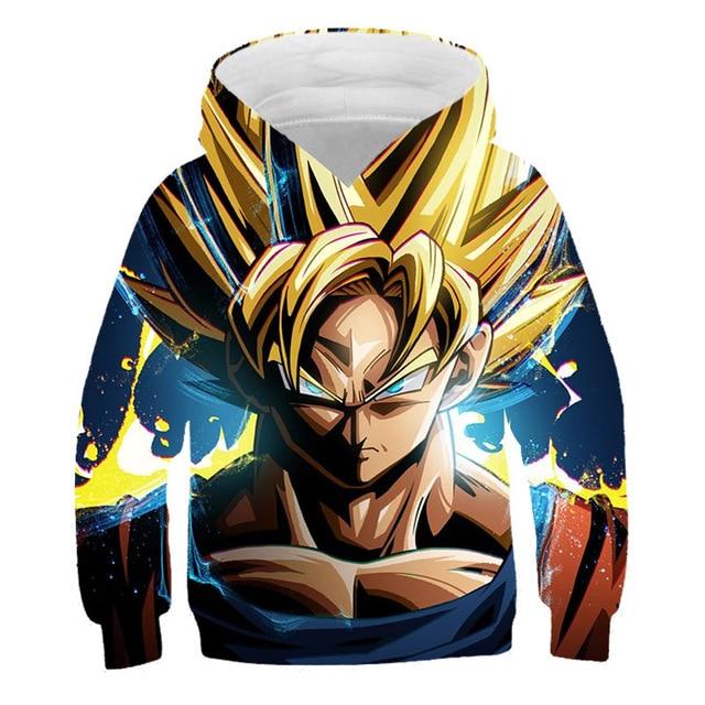 Sweat DBZ Enfant - Goku Super Saiyan