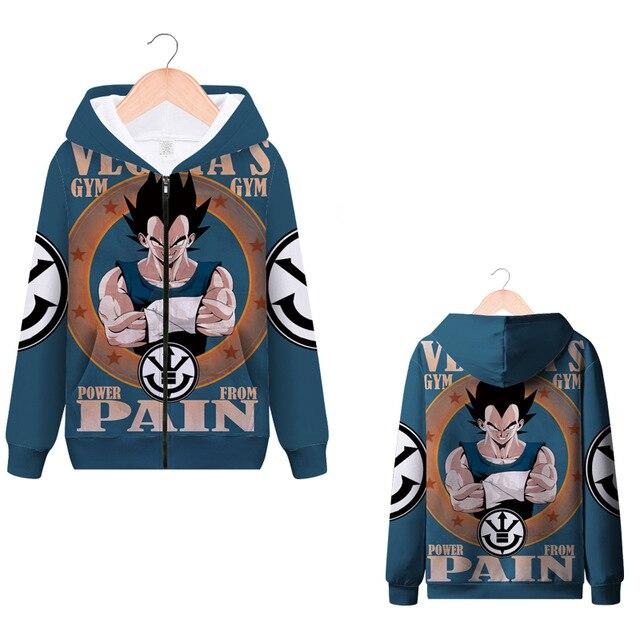 Sweat Zip DBZ Vegeta Sport