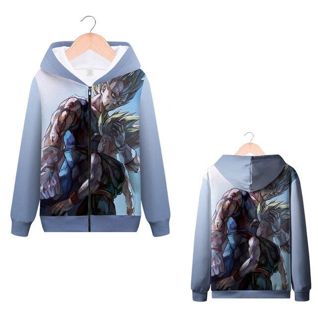 Sweat Zip DBZ - Vegeta & Trunks