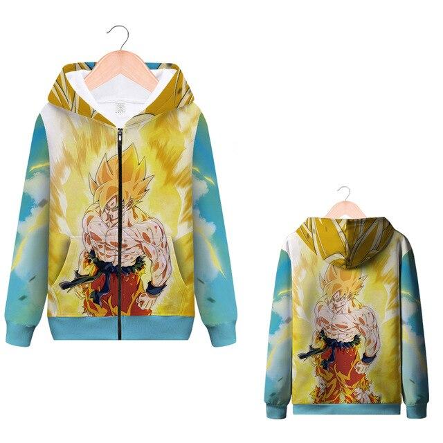 Sweat Zip DBZ - Goku Super Saiyan 2