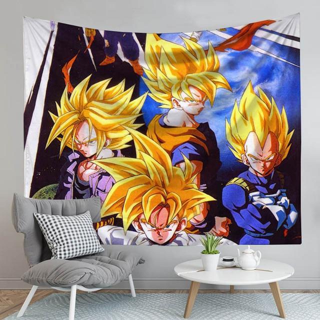 Toile Dragon Ball Saiyan