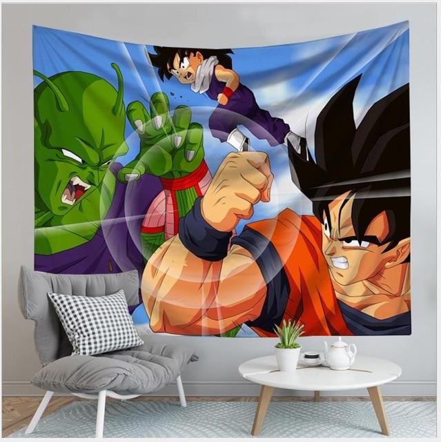 Toile Dragon Ball - Piccolo vs Goku