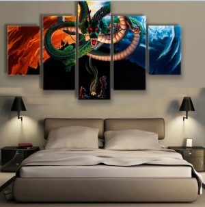 Toile Dragon Legendaire Shenron