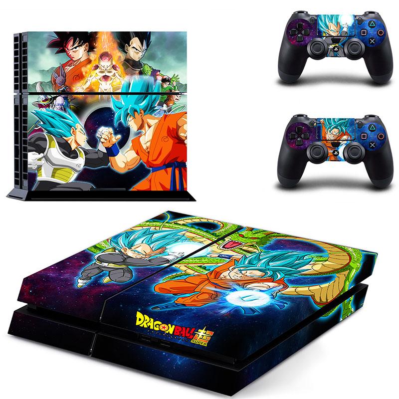 Stickers PS4 Dragon Ball Super Vegeta Son Goku