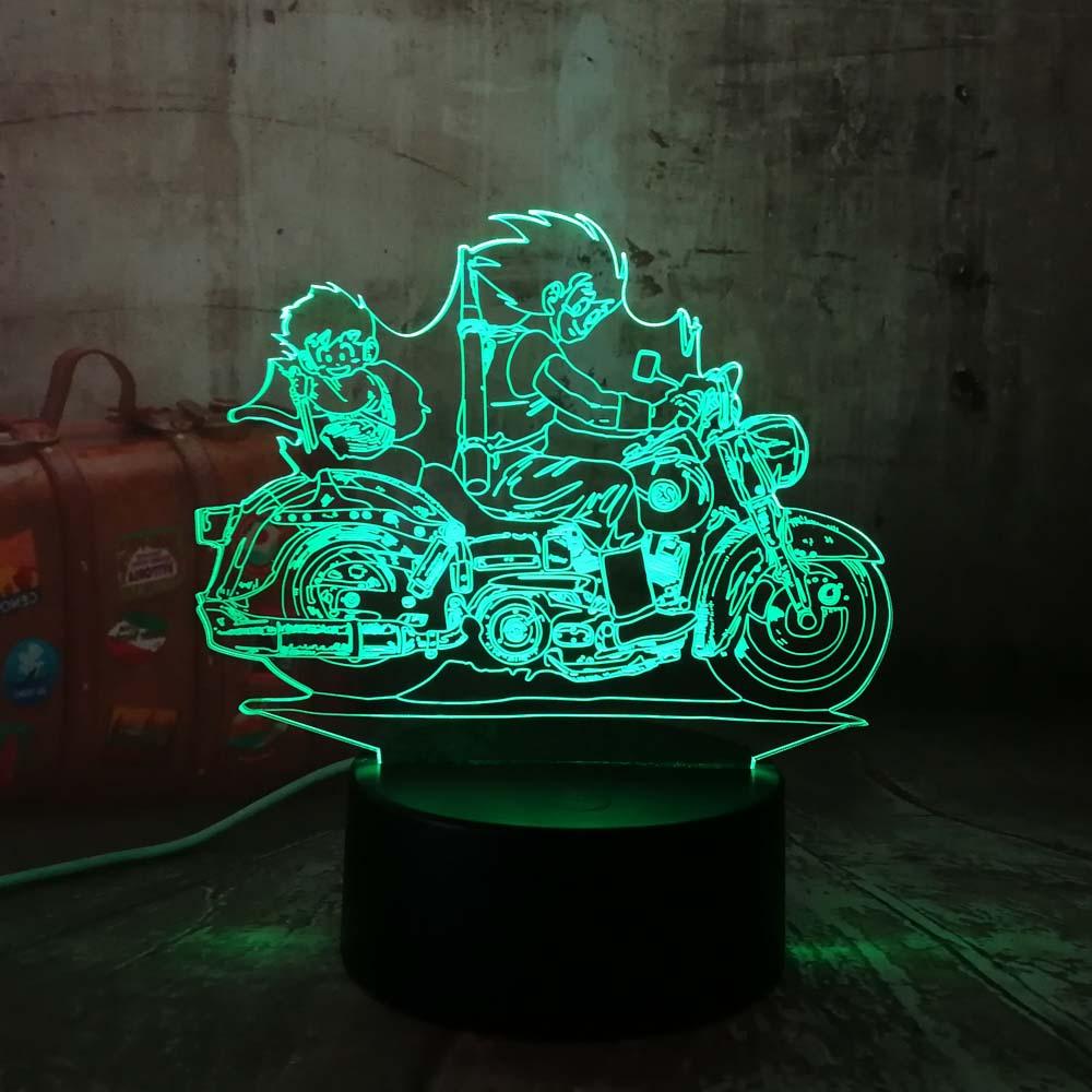 Lampe 3D Manga