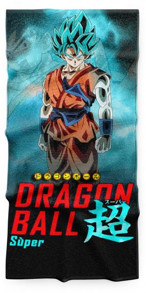 Serviette Goku Blue Dragon Ball Super