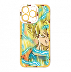 Coque iPhone Dragon Ball Saiyan Électrifiant