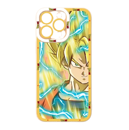 Coque iPhone Dragon Ball Saiyan Électrifiant