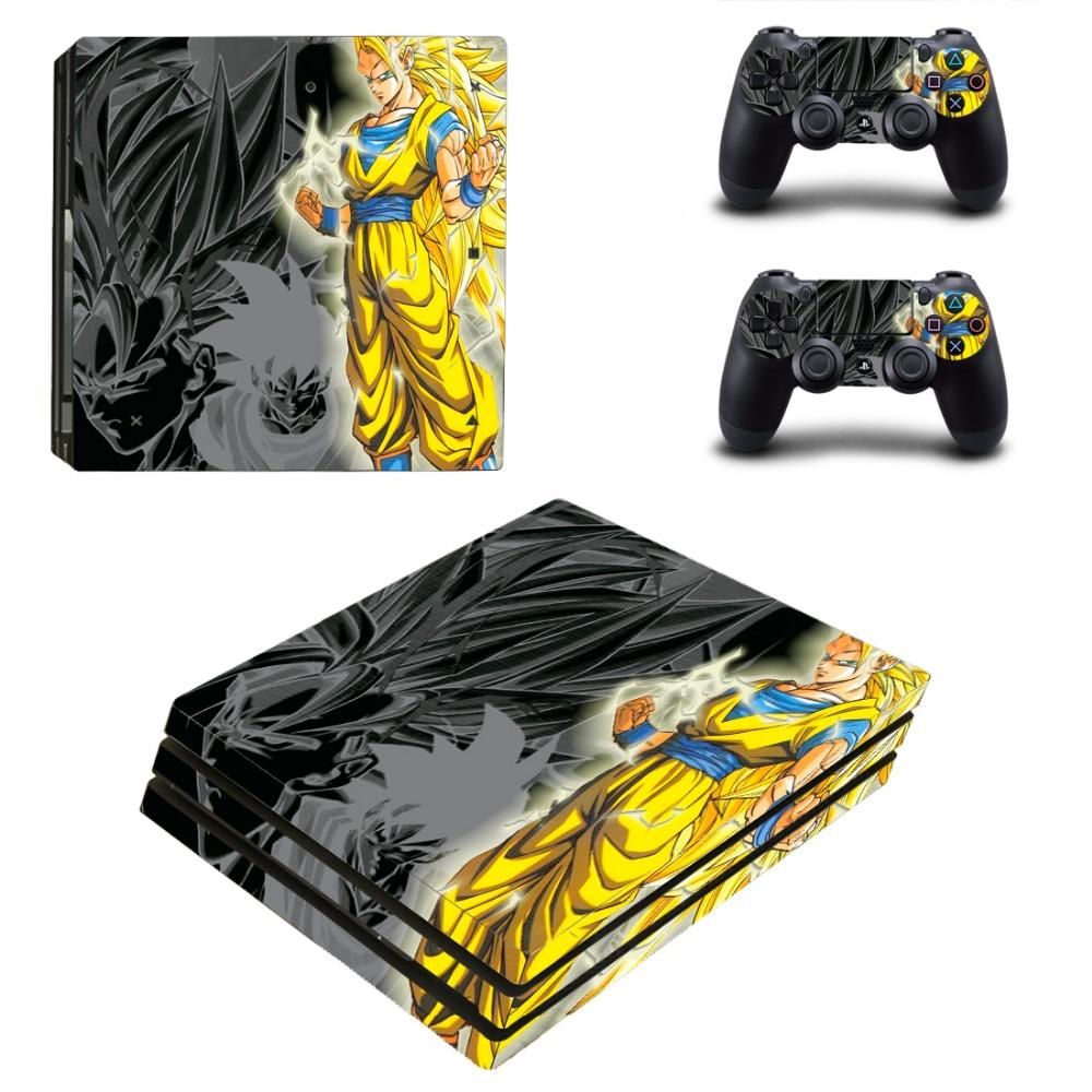 Stickers Playstation 4 Dragon Ball Z Son Goku SSJ3