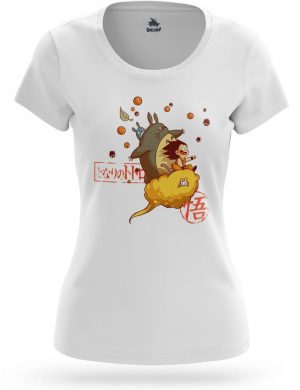 T Shirt Dragon Ball Z Goku Totoro