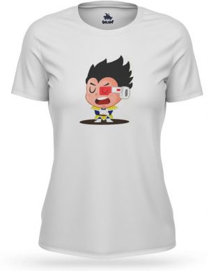 T-Shirt DBZ Femme - Prince Vegeta