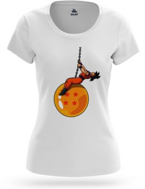 T Shirt Dragon Ball Z - Goku Wrecking Ball