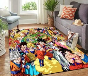 Tapis Dragon Ball Univers Saiyan