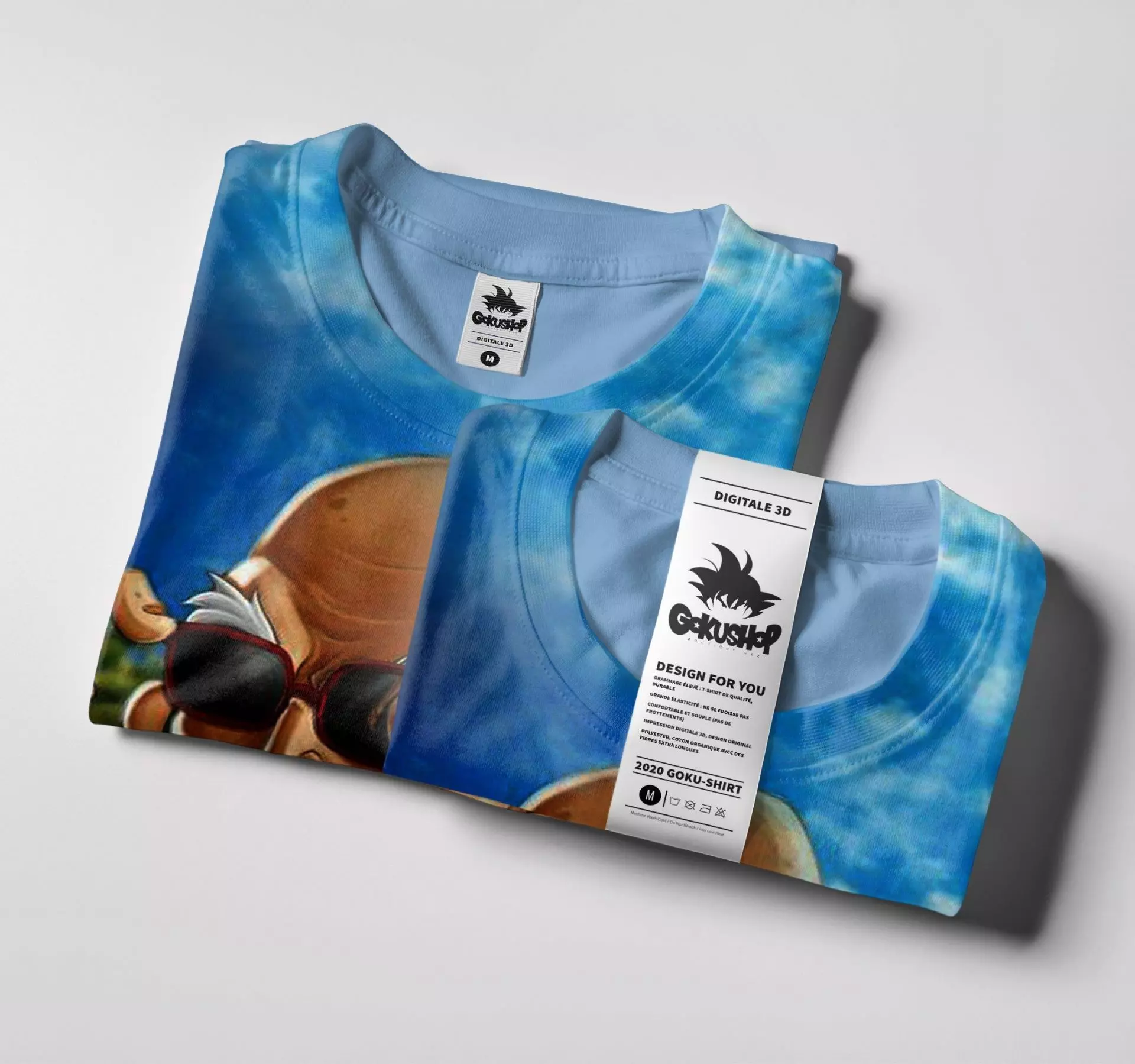T-Shirt Dragon Ball Tortue Géniale – Image 3