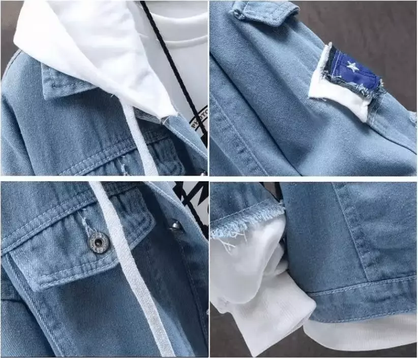 Veste en Jean Dragon Ball Goku Streetwear – Image 3