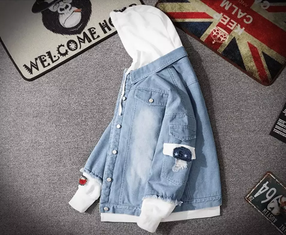 Veste en Jean Dragon Ball Goku Héro – Image 2